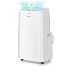 12000BTU 3-in-1 Portable Air Conditioner with Remote-White by LJGDeals