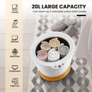 Bathroom Towel Warmer Bucket with Fragrance Holder and Auto Shut by LJGDeals