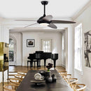 52 Inch Ceiling Fan with Lights and 3 Lighting Colors by LJGDeals