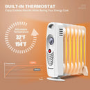 700 W Portable Mini Electric Oil-Filled Radiator Heater by LJGDeals