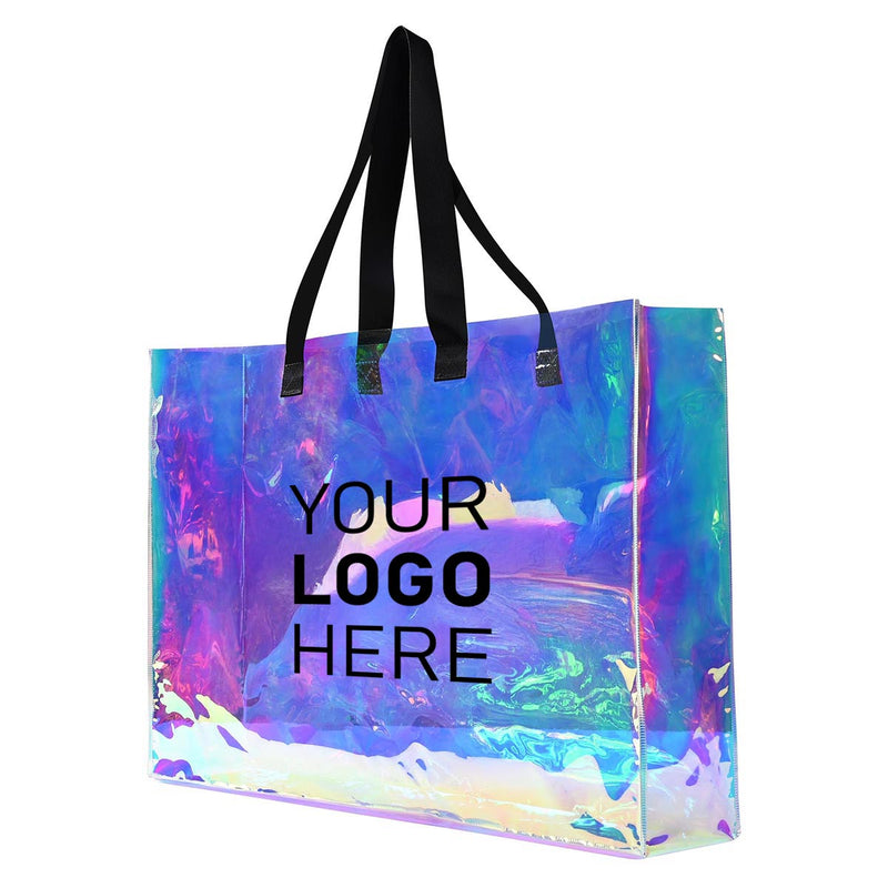 Byootique Promotional Tote Bags with Logo Custom Printed 50ct/pk