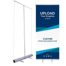 Yescom Retractable Banner Stand for Events Trade Shows Custom Printed 33x79 by yescomusa