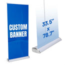 Yescom 10pcs Trade Show Retractable Banner Stand 33" x 79" Wholesale