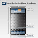 WinSpin 41x25 Custom Prize Drop Disk Drop Game Board Plinking by yescomusa