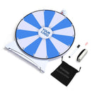 WinSpin 20" Prize Wheel Tabletop Lay Flat with Bald Eagle by yescomusa