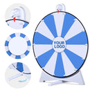 WinSpin 20" Prize Wheel Tabletop Lay Flat with Bald Eagle by yescomusa