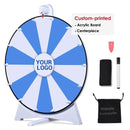 WinSpin 20" Prize Wheel Tabletop Lay Flat with Bald Eagle by yescomusa