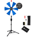 WinSpin 24" Modular Prize Wheel with Adjustable Height Stand 12-Slot