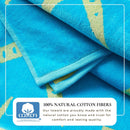 Cotton Velour Beach Towel - Maui Collection by Great Bay Home