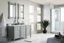James Martin Brittany 60" Double Bathroom Vanity, Urban Gray