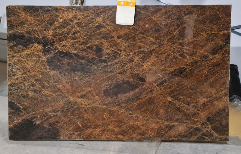 Espera Brown Bookmatching Polished Marble Slab