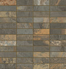 Essence California Gold Mosaic H Slate Look Porcelain Tiles 12x12