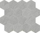 Essence Montauk Grey Mosaic D Slate Look Porcelain Tiles 12x10