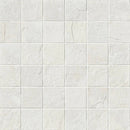 Essence Montauk White Bullnose Slate Look Porcelain Moldings 3x24