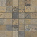 Essence Rustic Gold Mosaic A Slate Look Porcelain Tiles 12x12