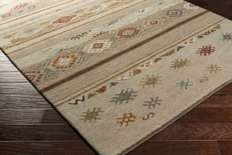 Nelson Rustic Khaki Area Rug