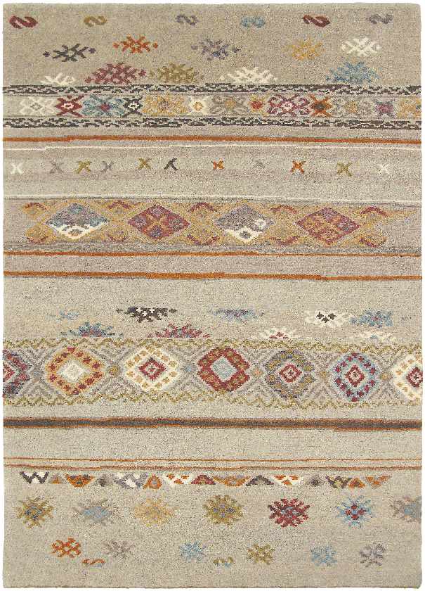 Nelson Rustic Khaki Area Rug