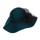 Net Wool Felt Dressy Hat