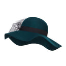 Net Wool Felt Dressy Hat