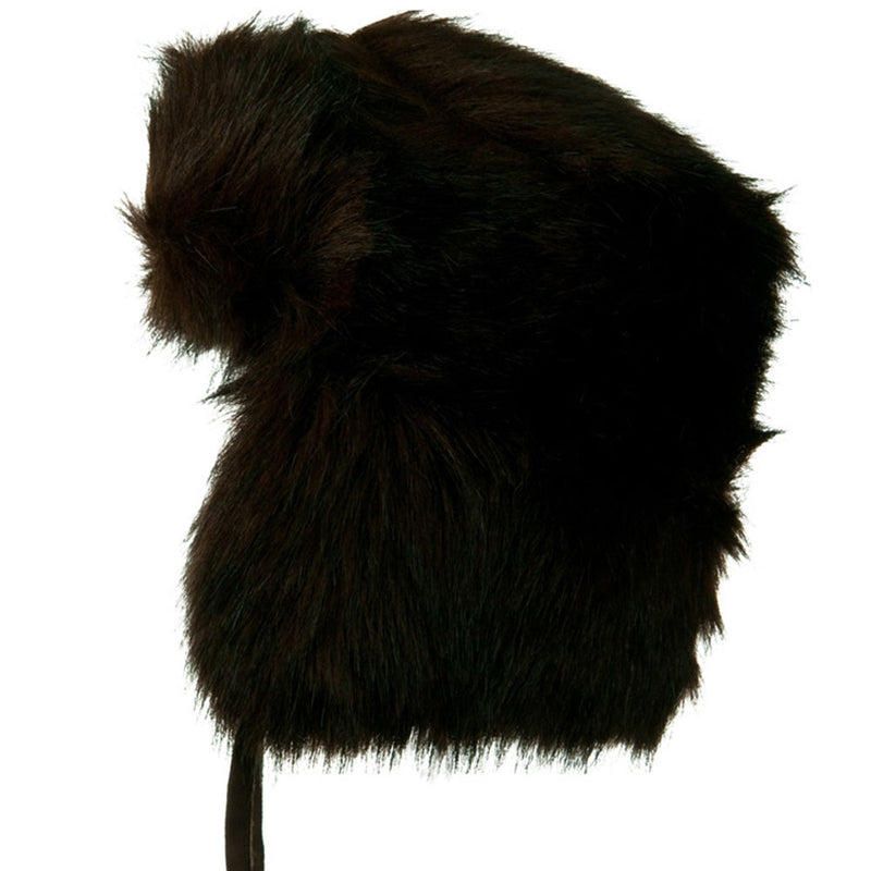 Faux Fur Ear Flap Trooper Hat