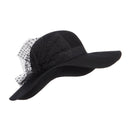 Net Wool Felt Dressy Hat
