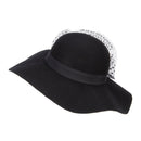 Net Wool Felt Dressy Hat