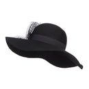Net Wool Felt Dressy Hat