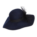 Net Wool Felt Dressy Hat