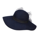 Net Wool Felt Dressy Hat