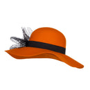 Net Wool Felt Dressy Hat