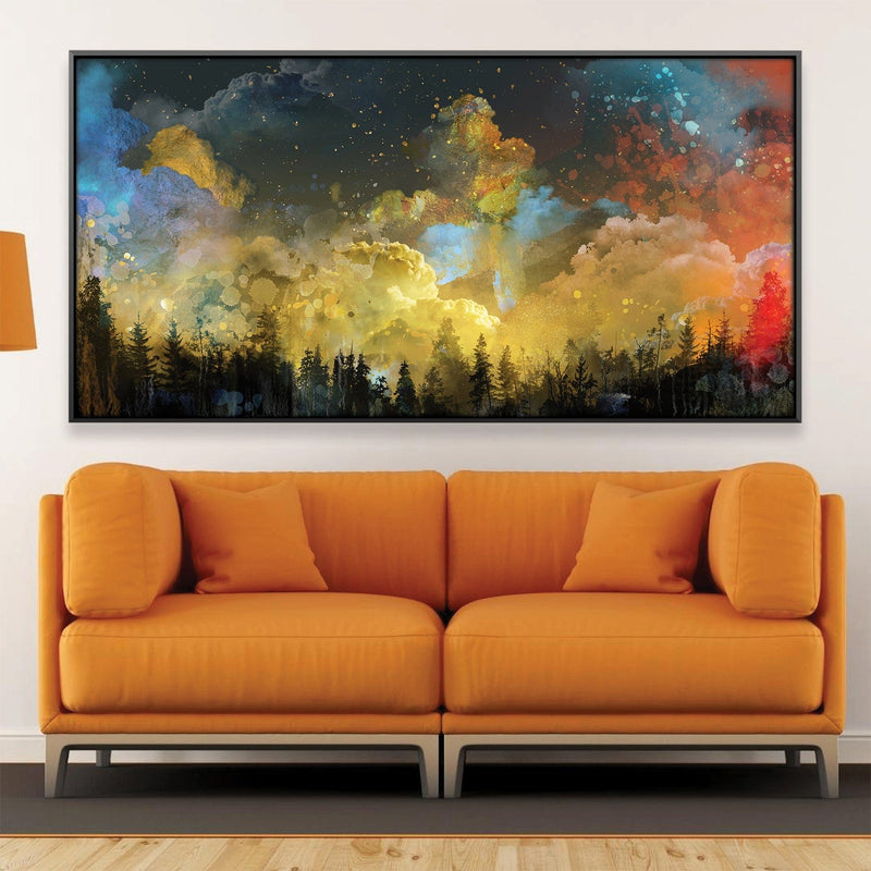 Ethereal Night Embrace Canvas