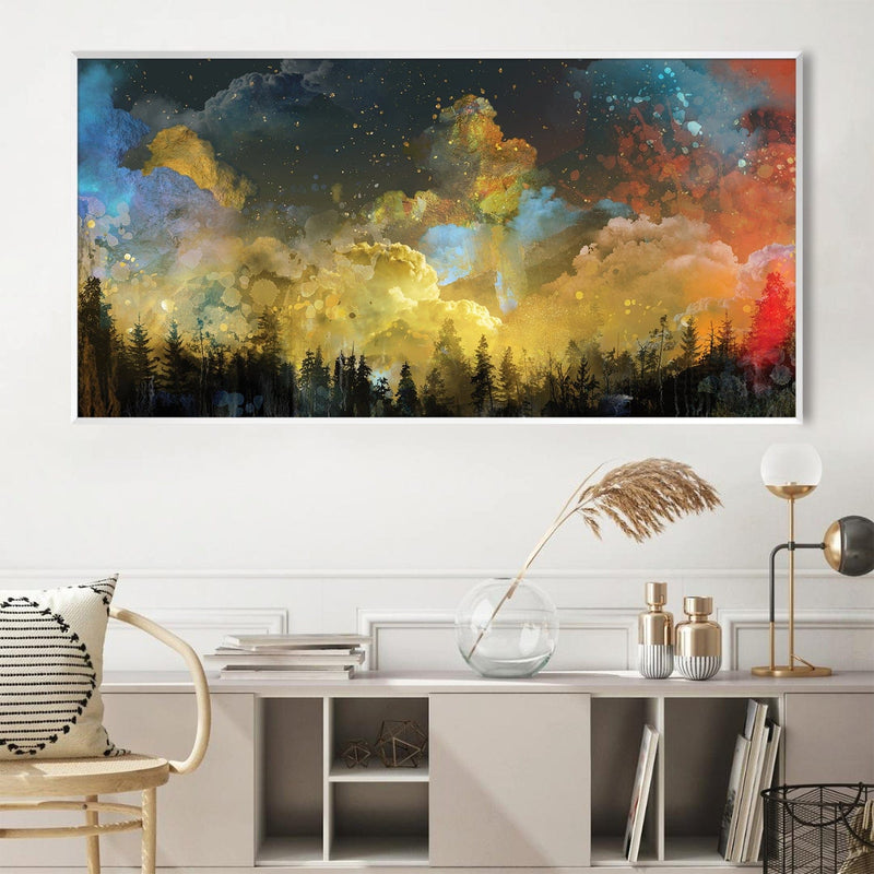 Ethereal Night Embrace Canvas