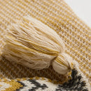 GobekUsa Ethnic Bohemian Blanket - Soft and Warm Wrap for Spring Picnics, Camping, and Home Decor