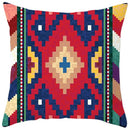 Ethnic bohemian geometric pillow cover living room throw decor by Decorbites