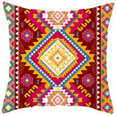 Ethnic bohemian geometric pillow cover living room throw decor by Decorbites
