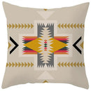 Ethnic bohemian geometric pillow cover living room throw decor by Decorbites