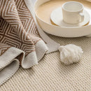 GobekUsa Ethnic Geometry Knitted Blanket - Cozy Home Decor & Sofa Cover