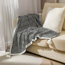 GobekUsa Ethnic Geometry Knitted Blanket - Cozy Home Decor & Sofa Cover