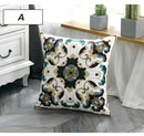 Ethnic style floral canvas pillow cover living room decor by Decorbites