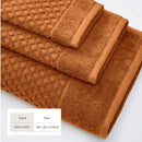 Cotton Diamond Waffle Weave Bath Towel Set - Grayson Collection by Great Bay Home