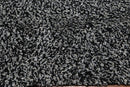 6x9 Black, White Handmade 100% Hemp Khaki Dhurry Flatweave Oriental Area Rug