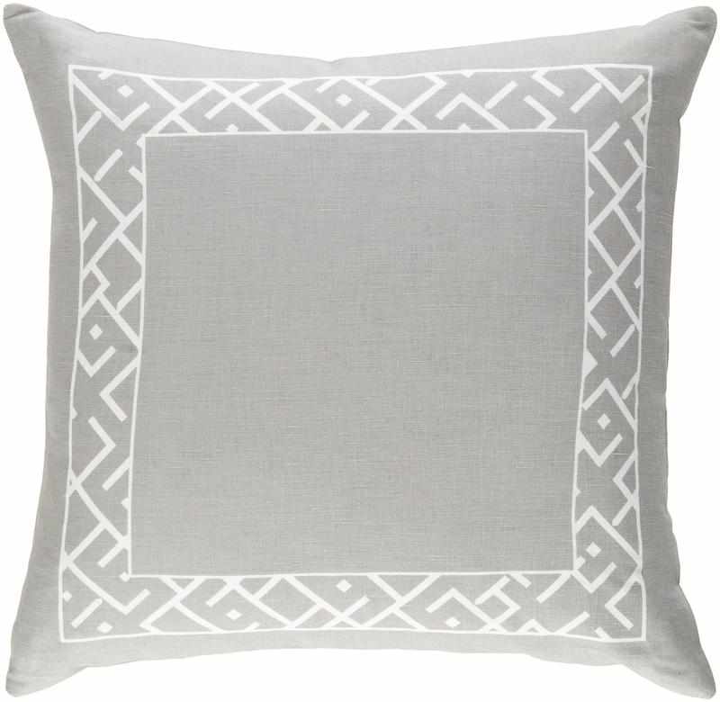 Ans Light Gray Pillow Cover