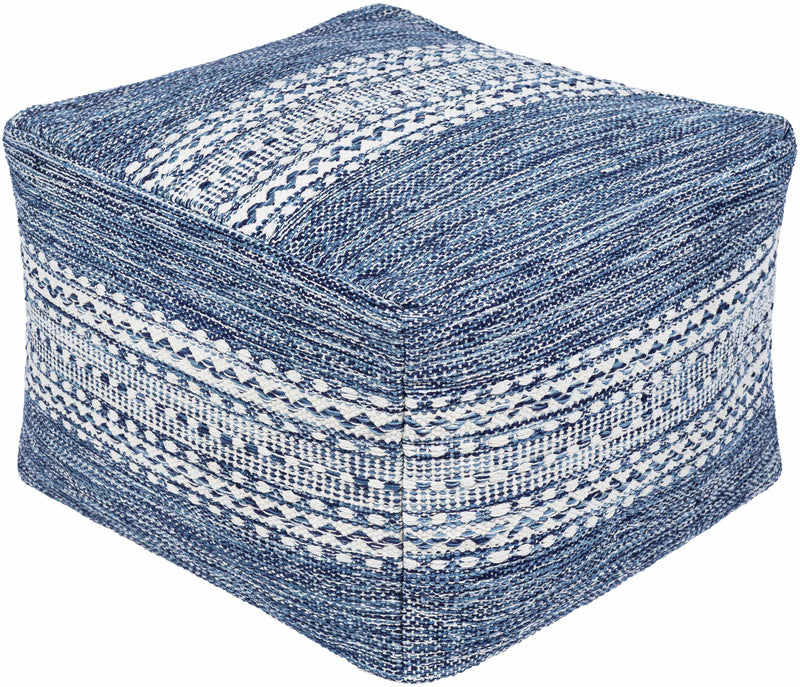 Seebenstein Navy Pouf