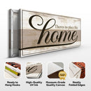No Place Like Home Sign II by Tailored Canvases
