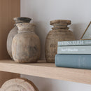Antique Wooden Vase