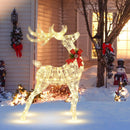 Lighted Standing Reindeer with Stakes for Christmas Decoration by LJGDeals