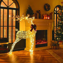 Lighted Standing Reindeer with Stakes for Christmas Decoration by LJGDeals