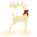 Lighted Standing Reindeer with Stakes for Christmas Decoration by LJGDeals
