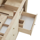 James Martin Marigot 72" Double Bathroom Vanity, Sunwashed Oak