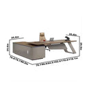 Laurier · Modern L-Shaped Executive Desk by Arc Grove